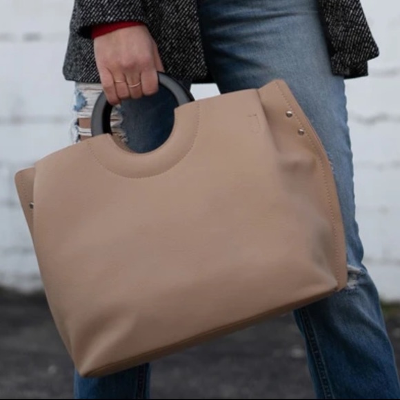 NWOT Moda Luxe Satchel - Picture 2 of 7